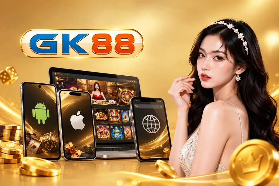 GK88 Casino Trên Android, iPhone Và Trình Duyệt Di Động